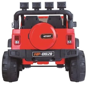 Auto na akumulator hp012 czerwone