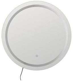 Lustro ścienne z oświetleniem 60x60 cm – Ixia