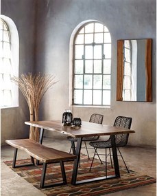 Drewniana ławka w naturalnym kolorze Artur – Bizzotto