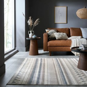 Szarobeżowy dywan odpowiedni do prania 116x170 cm Everette – Flair Rugs