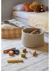 Puf w kolorze ochry Vichy Honey – Lorena Canals