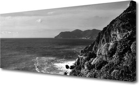 Obraz na płótnie Wybrzeże u Podnóża Gór