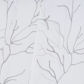 Biało-szara firanka 140x260 cm Coral – Casa Selección
