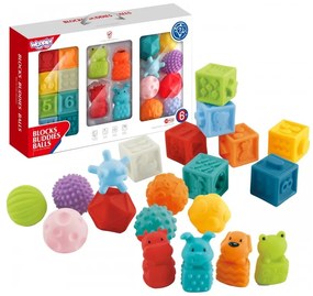 Woopie baby sensory puzzles squeeze puzzle sound learning to count 20 el.