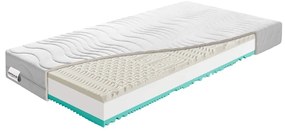 Twardy/średnio twardy piankowy materac dwustronny 120x200 cm Visco Comfort – BENAB