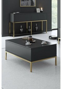 Stolik konferencyjny Lord Anthracite and Gold