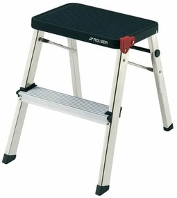 Rolser Składane schodki M2 ALU Tabouret, czarne