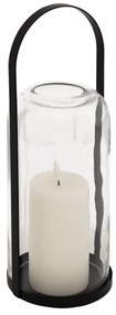 Latarenka LED JAKO szkło i metal, 35 cm