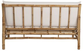 Biała sofa 135 cm Bamboo – Ixia
