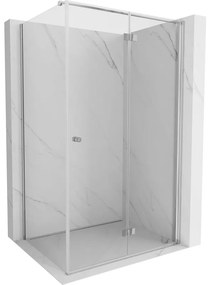 Mexen Mist-F kabina prysznicowa składana prawa 85 x 100 cm, transparent, chrom - 8A6T-085-100-01-00-P