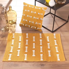 Dywan odpowiedni do prania w kolorze ochry 50x80 cm Juline – douceur d'intérieur
