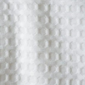 Biała pościel dwuosobowa 230x220 cm Muscat Waffle – Pineapple Elephant