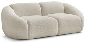 Beżowa sofa z materiału bouclé 230 cm Tina – Bobochic Paris