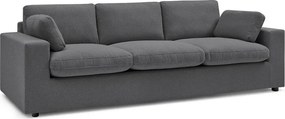 Ciemnoszara sofa 250 cm Belair – Bobochic Paris