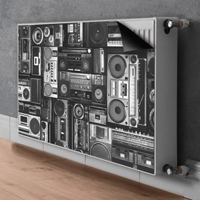 Magnes dekoracjny na kaloryfer Old school boombox