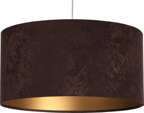 Lampa wisząca HOME 60 brązowa/złota