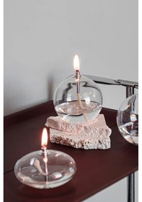 Szklana lampa olejna (wysokość 10 cm) Aura – Mette Ditmer Denmark