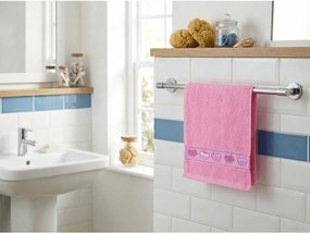 Ręcznik dziecięcy KIDS różowy 30x50 cm