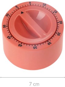 Minutnik z gumową powłoką, Ø 7 cm