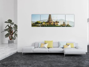 Obraz góry Batur (170x50 cm)