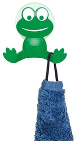 Zielony haczyk ścienny Wenko Frog