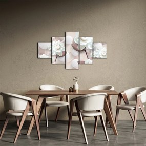 Obraz - Kwiat róży (125x70 cm)