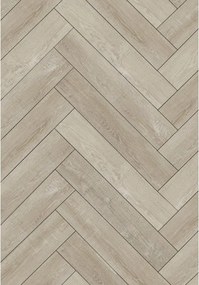 Mexen Parker próbka paneli winylowych jodełka SPC 6,5 mm, podkład IPEX 1,5 mm, 4 V-Fuga, Dąb - F1166-S