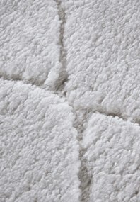 Dywan nowoczesny Gallery 3D  Romby kremowy 160 cm x 235 cm