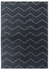 Dywan nowoczesny Rio zygzak szary 160 cm x 230 cm