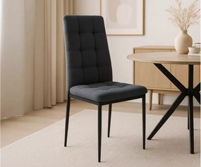Stylowe krzesło Jazzlyn z wysokim oparciem – idealne połączenie komfortu i designu