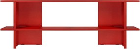 Czerwony metalowy regał 160x57x37 cm Hes – noo.ma