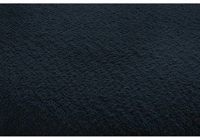 Ciemnoniebieska sofa z materiału bouclé 260 cm Saint-Germain – Bobochic Paris