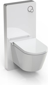 Moduł sanitarny 805 do toalety wiszącej – biały