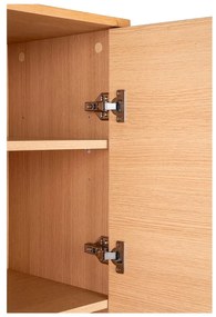 Szafka w dekorze dębu w naturalnym kolorze 80x130 cm Kyoto – House Nordic