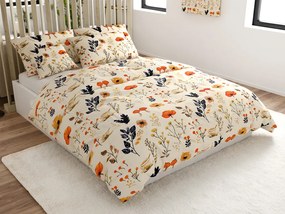 PrzytulneMieszkanie.pl PrzytulneMieszkanie.pl Pościel z mikropluszu PAPAVA kremowa Rozmiar pościeli: 70 x 90 cm | 140 x 200 cm