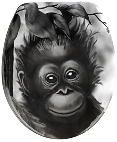 Deska sedesowa MONKEY, uniwersalna - Duroplast, WENKO