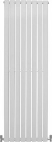 Grzejniki panelowe designerskie, połyskujące, białe, 1800 mm x 560 mm
