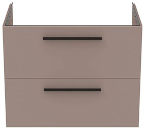 Szarobeżowa wisząca szafka pod umywalkę 80x63 cm i.Life B – Ideal Standard