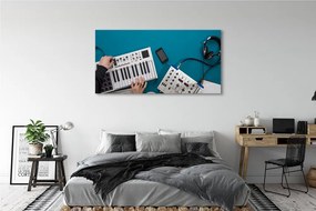 Obraz drukowany na płótnie Sprzęt Do Miksowania Muzyki