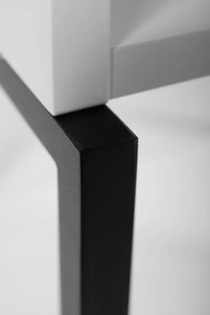 Szafka łazienkowa LOV 33 cm biały połysk wysoka  KROFAM