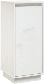 Biała drewniana szafka z półką H1-D67