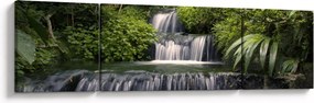 Obraz - Wodospady (170x50 cm)