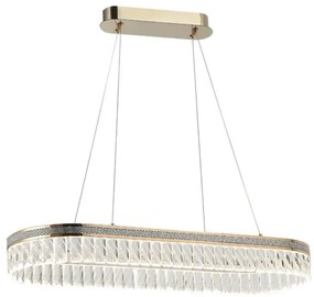 LED ściemnialny żyrandol kryształowy na lince THALIA LED/50W/230V 3000-6000K + pilot