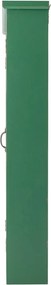 Zielona witryna z litego drewna jodłowego wisząca 81x122x22 cm Hazem – Bloomingville