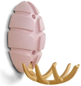 Jasnoróżowy haczyk ścienny Bug – Spinder Design