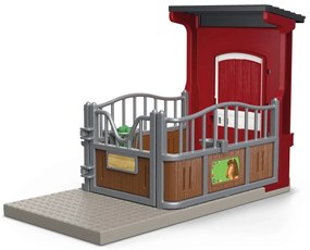 Schleich 42724 Boks dla pony z klaczą mustang