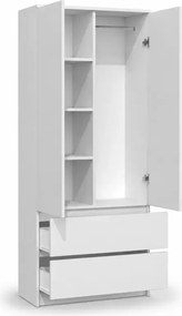Szafa na ubrania Suzi 90 cm z systemem Tip-On