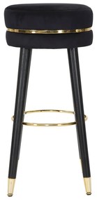 Czarny hoker Mauro Ferretti Paris Nero/Gold