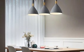 Lampa sufitowa loftowa metalowa wisząca AT1-1SZ-Gray