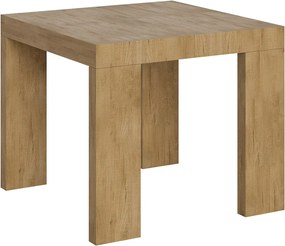 Stół rozkładany 90/246x90 cm Roxell dąb naturalny